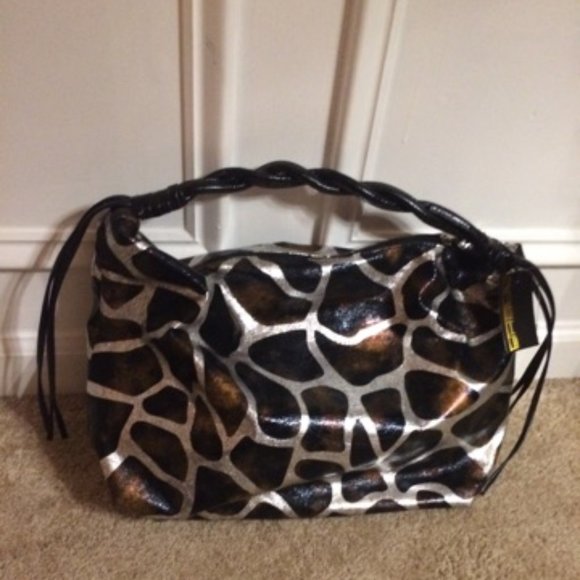 Very Stylish Leopard Print Handbag/ Shoulderbag - New - Picture 15 of 16